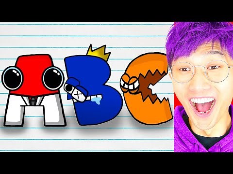 ALL *SECRET* ALPHABET LORE TRANSFORMATIONS!? (ALPHABET LORE SUPERHEROES vs RAINBOW FRIENDS!)
