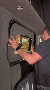 Big thanks to Redline Campers, who demonstrate here how easy it is to install our Window Pods® into your van 🛠️ Plus our carpeted version allows it to blend seamlessly into your van and enhance the overall look! The final result is an impressive one 👏 #installation #converterimages #vanconversion #howto | Vanshades