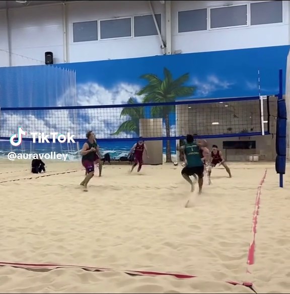 Aura Volleyball on TikTok