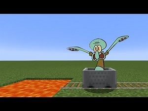 Get out of that minecart Squidward