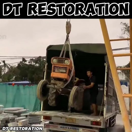 Complete Restoration of an Old Rusty Tractor