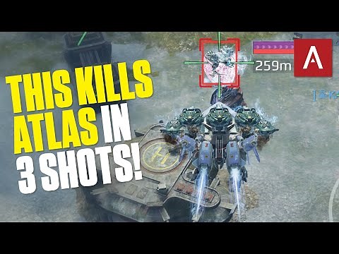 This Eiffel Setup Crushes The Atlas Titan In War Robots! WR Eiffel Gameplay