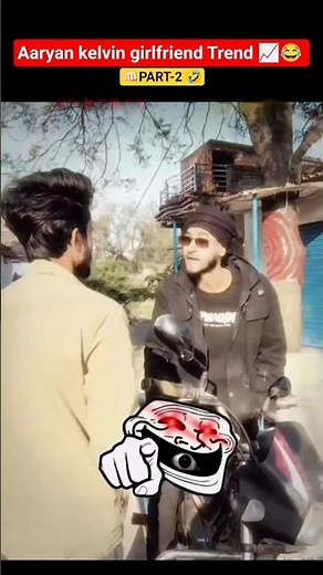 Aaryan kelvin girlfriend Trend 📈🤣 part-2 #comedy #shorts #aaryankelvin