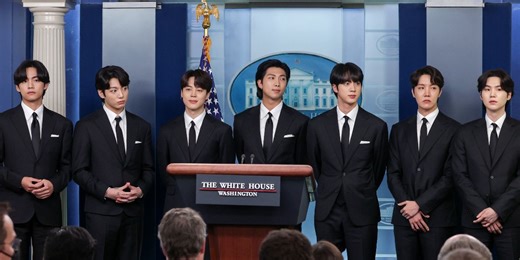 BTS登上白宮演講！呼籲停止種族仇恨犯罪，V金泰亨：「每個人都有自己的歷史，希望大家了解身而為人的價值。」
