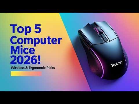 Top 5 Best Wireless & Wired Computer Mice in 2026 – Full Review