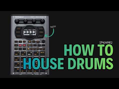 🔥HOW TO HOUSE DRUMS🔥 #sp404mk2 #dawless #tutorial