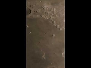 Moon LIVE through my telescope