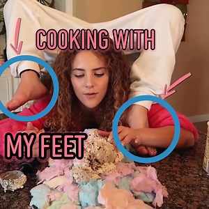Cooking With My FEET 🦶🤸‍♀️ | Sofie Dossi