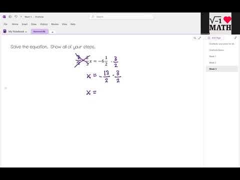 Math 8 Homework Explanations - Week 3 - Monday