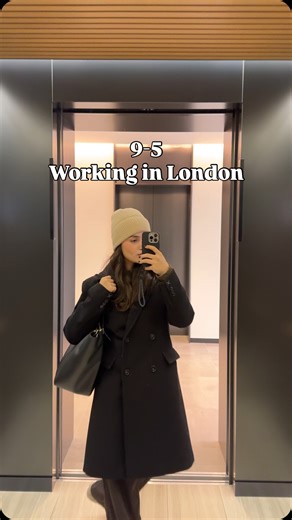 Pearl Panjabi on Instagram: "finally got my 9-5 vlog going, enjoy ☕️❄️ (thanks for ignoring all the red lint on my jacket from my stupid red scarf!!!) #9to5 #corporatelifestyle #workinginlondon #londonvlog #explore"