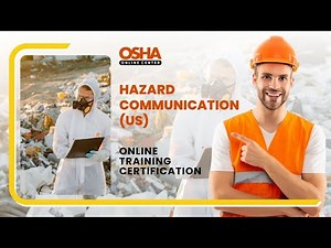 OSHA HazCom | Prevent Chemical Accidents | Construction Workers | Online Training Certificate