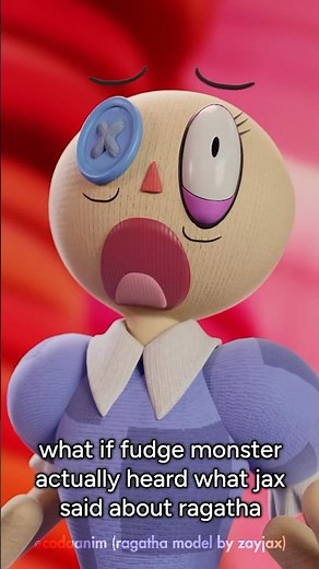 FUDGE MONSTER ( TADC / The Amazing Digital Circus Ep 2 Animation )