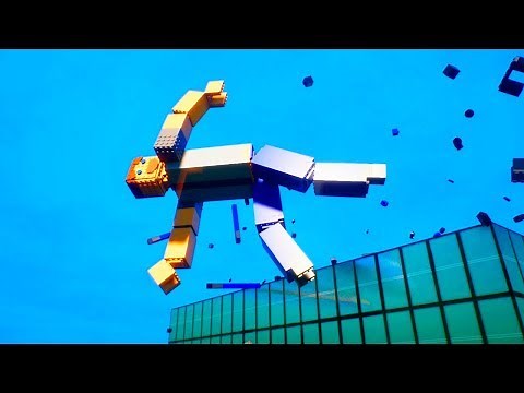 Lego Ragdolls Falls & Glitches | Brick Rigs