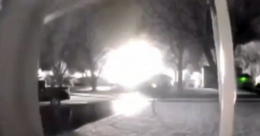 Caught on video: Explosion levels home in upstate New York