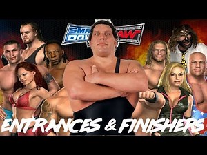 WWE Smackdown vs Raw 2006 Entrances & Finishers Andre The Giant