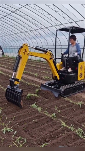 Mini excavators are easy to operate and can do the work of a dozen or more manual laborers. #digger