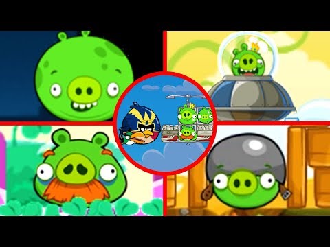 Angry Birds Awesome Edition - All Bosses (Boss Fight) 1080P 60 FPS