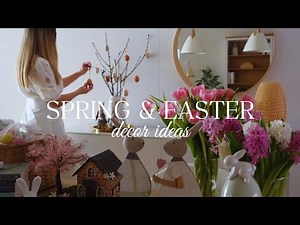 EASTER & SPRING DECORATE WITH ME 🌷🐰/ EASTER DIYs & SPRING DECOR IDEAS 🪻🌼