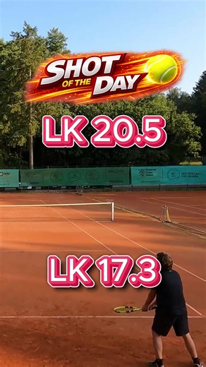 🎾 Shot of the Day #379 | Great Amateur Tennis Rally 😱🔥 | LK 17.3 vs LK 20.5 📺 Watch the full match now on our YouTube channel @AmateurTennisTV ➡️ Follow us for daily amateur tennis highlights & crazy rallies! 💪🎾 👉 Follow AmateurTennis.tv for daily tennis highlights! 🎾 #AmateurTennisTV #ShotOfTheDay #Tennis #BestPoint #EpicRally #TennisHighlights #CrazyPoint #TennisLife #AmateurTennis #TennisMatch