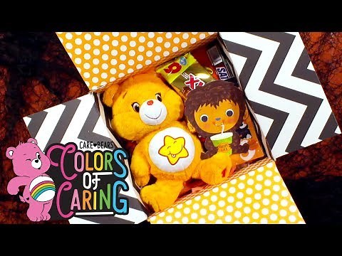 ORANGE Care Bears Care Package for OCTOBER – ft. Laugh-A-Lot Bear!