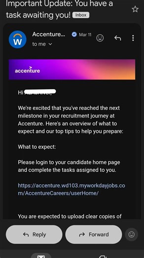Accenture interview process #365dayschallenge #changeyourmindsetchangeyourlife #finallyjob