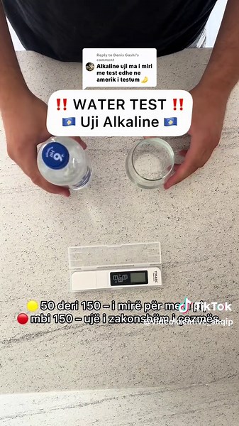 WATER TEST: Discover Alkaline Properties in Kosovo