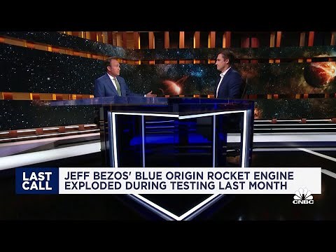 Jeff Bezos' Blue Origin rocket engine explodes during testing last month