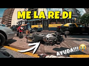 I CRASHED MY MOTORCYCLE AND ALMOST LOST IT☠️ / Daily Observations 163