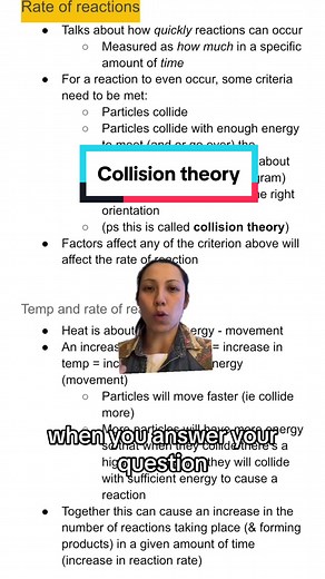 Understanding Collision Theory in Chemical Reactions