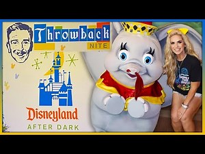 Disneyland After Dark Throwback Nite 2023 | Dumbo, Mr. Morrow, Carousel of Progress Family, New Food