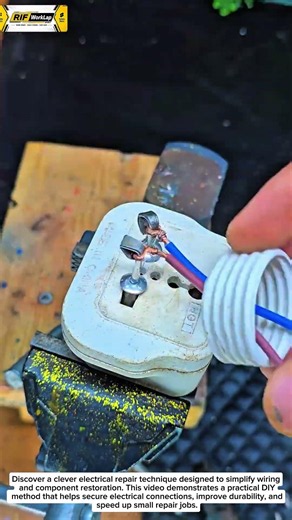 Brilliant Electrical Repair Hack That Saves Time! ⚡🔧