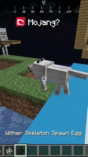 Mojang??? #minecraft #gaming #shorts