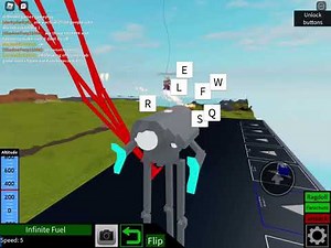 Roblox Plane Crazy Tripod Showcase.