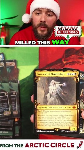 Saruman of Many Colors: MTG Card Review & Gameplay #shorts