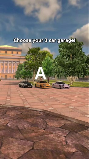 Choose your 3 car garage#garage #cars #tuningcars #carmeet #jdmcars #oldcars #newcars #cartok #tuningclubonline #tuningclub #zeon