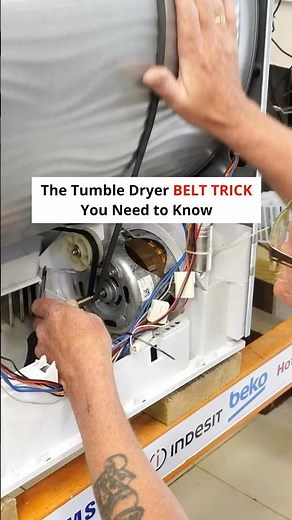 The Tumble Dryer BELT TRICK You Need to KNOW! #appliancerepair