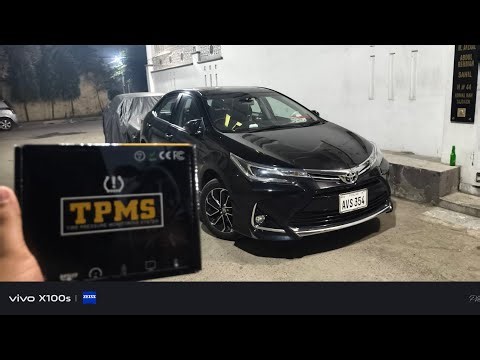 Toyota Corolla Grandi may tpms sensor installation guide