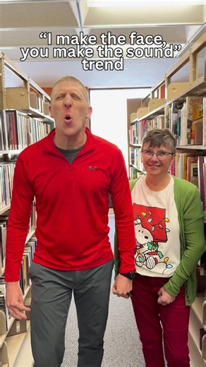 Turns out librarians can get shushed too... whoops!🤫🤣 Have you tried this trend? We couldn't stop laughing! #cwpl #library #reel #funny #soundon | Cadillac Wexford Public Library