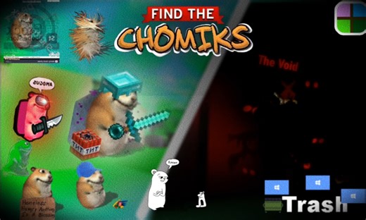 【Find the chomiks】Trash全chomik教程