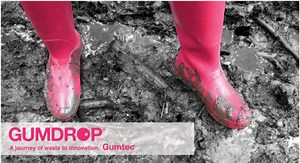 Gumdrop: used chewing gum as an alternative to plastic and rubber