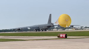 2.7M views · 10K reactions | We got a “little” arrival this evening in Oshkosh…  Hey there, BUFF!  #OSH24 #B52 #Oshkosh #aviation | EAA - The Spirit of Aviation | Facebook