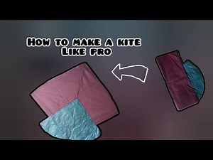How To Make A Kite With kite paper & Broom Sticks || step by step ||Kite banane ka asan tarika