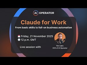 Claude for Work: From basic skills to full-on business automation