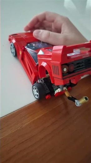 custom lego ferrari #lego #transformers #automobile