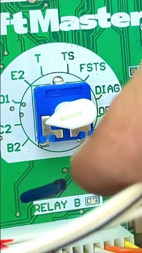 How to Fix Constant Pressure \\ Wall Button \\ LiftMaster Commercial Opener #garagedoor #shorts