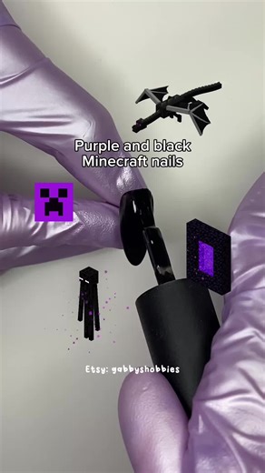 Creative Minecraft Nail Art Ideas You Must Try