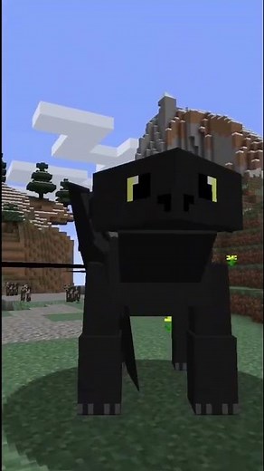 HOW TO TRAIN YOUR DRAGON IN MINECRAFT!