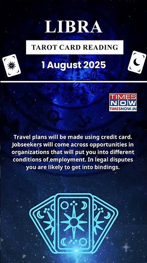 Libra Tarot Card Reading | 01 August Zodiac| Astrology & Prediction of the Day | #short #tarot