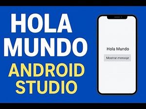 Crea tu primera App Android Studio (Desde cero y probada en emulador Android)