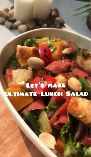 Ultimate Lunch Salad Recipe🤤 | Easy And Yummy☺️